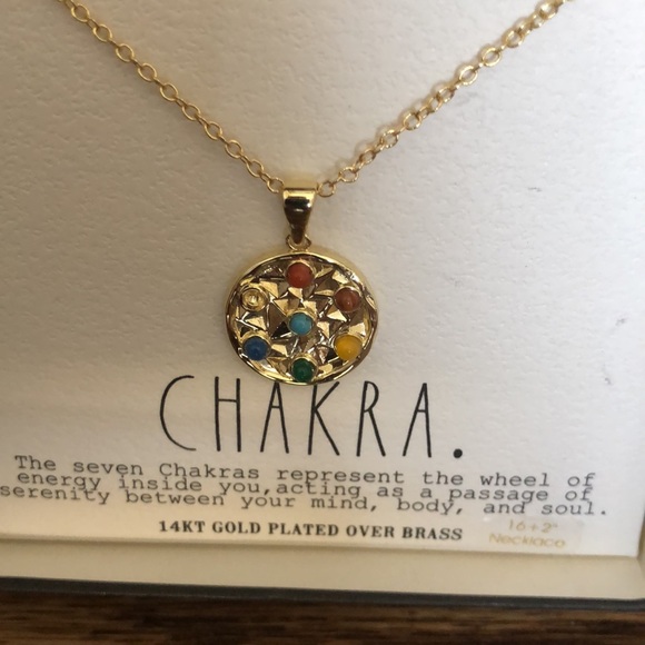 Rae Dunn CHAKRA necklace - Picture 3 of 4